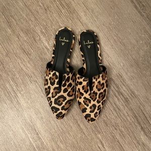 Lulus cheetah slip ons